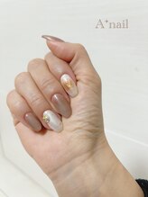 エープラスネイル(A+nail)/大人リボン