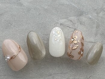 シエルネイルスタジオ 新宮店(Ciel nail studio)/ミラーアート