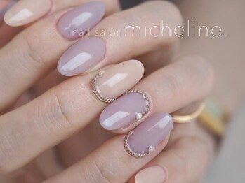 ミシュリーヌ(micheline.)の写真/《完全オーダーメイド施術に高評価!》経験豊富なスタッフによるハイクオリティなネイルをご体感ください♪