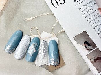 ネイルサロン&スクール ジーナ(GINA)/たっぷりラメが可愛い♪