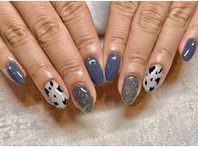 レアレアネイル(Lealeanail)/【パラジェル】アニマル柄ネイル