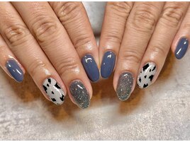 【パラジェル】アニマル柄ネイル