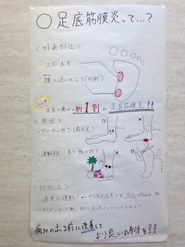 中野坂上整骨院/足の裏の痛み！