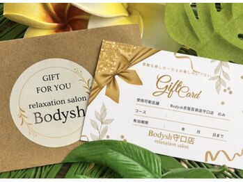ボディッシュ 京阪百貨店守口店(Bodysh)/ギフトカード人気です