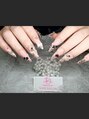 モアグラム 池袋東口店(More Glam) ロングスカルプ・3Dクリアベア&ハートホロ埋め尽くし