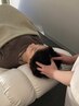 頭のリンパマッサージ(ドライヘッドスパ)60分　¥6000