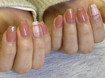 チェックネイル