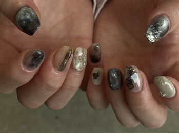 ネイル アトリエ フイユ イセサキ(Nail atelier Feuill isesaki)/design full＋