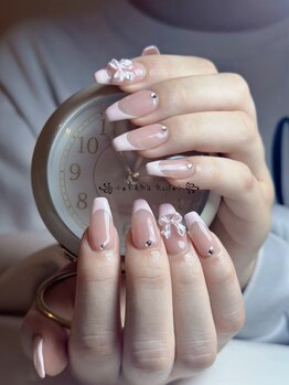 ラムネイル 恵比寿店(RAMU nail)/チップフレンチネイル