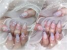 パステルクロムフラッシュネイル