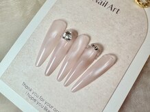 ヒラソルネイル(Girasol nail)/10月ネイル、シンプルコース