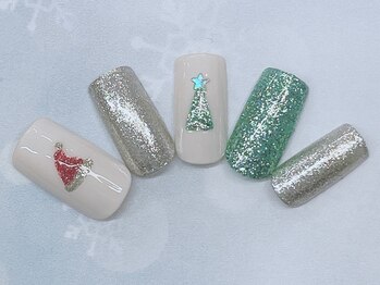 アルセア 上野御徒町店(Alcea)/クリスマス　ツリー　ラメ