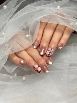 エーナイン イオン気仙沼店/チェックネイル