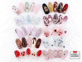 1月の特別ジェル￥6990：冬