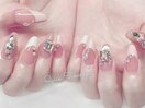 ピンクフレンチネイル