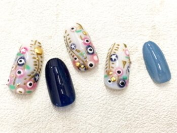 スリープ 中目黒(Sleep nakameguro)/手描きアート