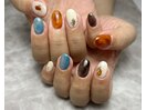秋カラーネイル