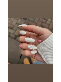 オーシャンネイル 岐阜店(Ocean nail)/リボンネイル