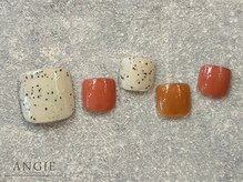 まつげアンドネイル アンジー(ANGIE)/【FOOT 10種類デザイン】6,600円