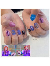推し活ネイル【衣装ネイル】