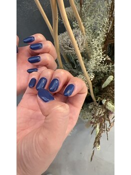 プルメリアドット(Plumeria.)/ワンカラーネイル