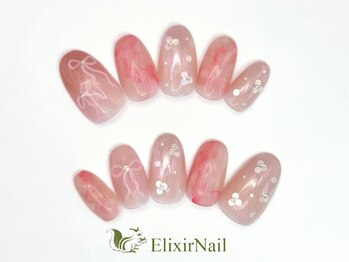 エリクサーネイル 五反田(Elixir Nail)/定額b カジュアル/クーポン使用