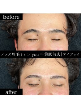 ユー 千葉駅前店(you)/メンズ眉毛/メンズ眉/千葉駅