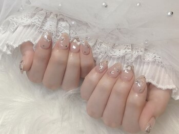 【Risa】チェックネイル