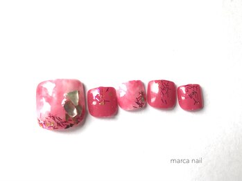 マルカネイル(marca nail)/フット定額アートコースオフ込み
