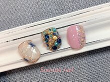 スエルテ ネイルサロン 北千住店/☆フット親指アート2☆