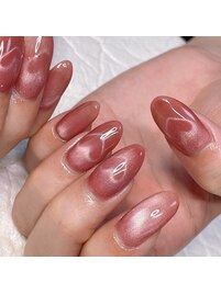 ハートマグネットネイル