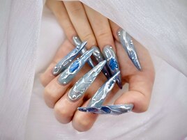 10本長さ出し10本アート付け放題