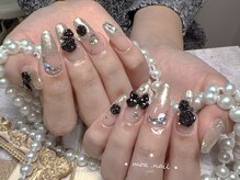 モアネイル 新宿/バラネイル/新宿/持ち込み