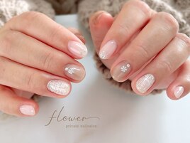 冬のツイード☆お客様ネイル