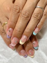 レジーナ(Regina)/【haru】カラフルフレンチ