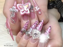 リッシュ ドゥ(RICHE deux)/pinkレオパード