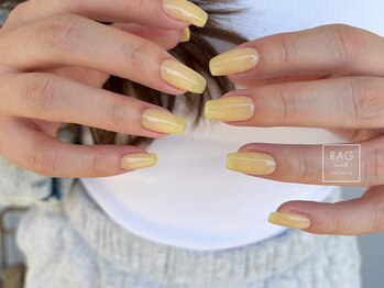 ラグ ネイル(RAG nail)の写真/フォルム・艶・質感すべてにこだわり、派手じゃないのに惹かれる指先へ。最大限魅力を引き出す大人nail♪