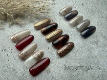 モネネイルズ(MONET NAILS)の雰囲気（定額デザイン♪月替わりのお得なデザインとなっております！）