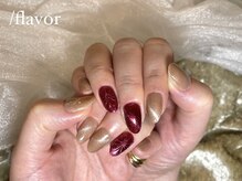スラッシュフレーバー(/flavor)/マグネットネイル♪￥7000