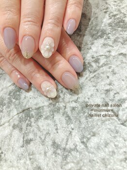 プライベート ネイルサロン マーマ(murmur)/フラワーネイル