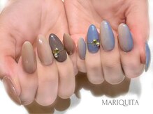 ネイルサロン マリキータ(MARIQUITA)/夕空/ニュアンス/夏ネイル