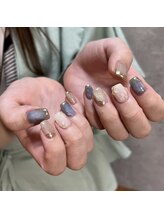 イロ(iro)/立体お花♪インクニュアンス