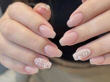 ケーツーネイル(k-two nail)/秋冬ツイードネイル(みな)