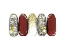 ディーネイル 四条烏丸(D-nail)/19番　2024冬デザインコンテスト