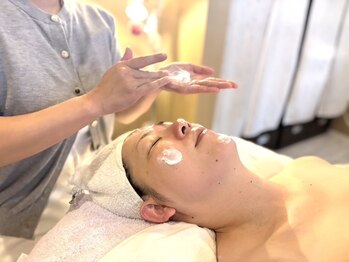 メナードフェイシャルサロン 上田岩下/こだわりマッサージクリームで♪