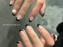 アンワインド ネイルアンドケア(unwind nails&care)/フレンチネイル