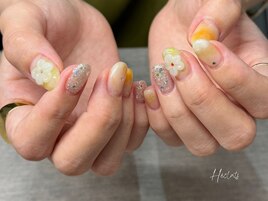 ニュアンス/フラワー/ぷっくり