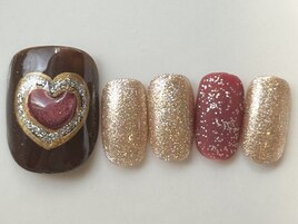 アンティークなハート