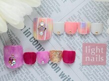 ライトネイルズ イバラキ(light nails IBARAKI)/フットネイル