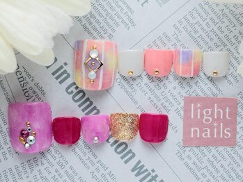 ライトネイルズ イバラキ(light nails IBARAKI)/フットネイル